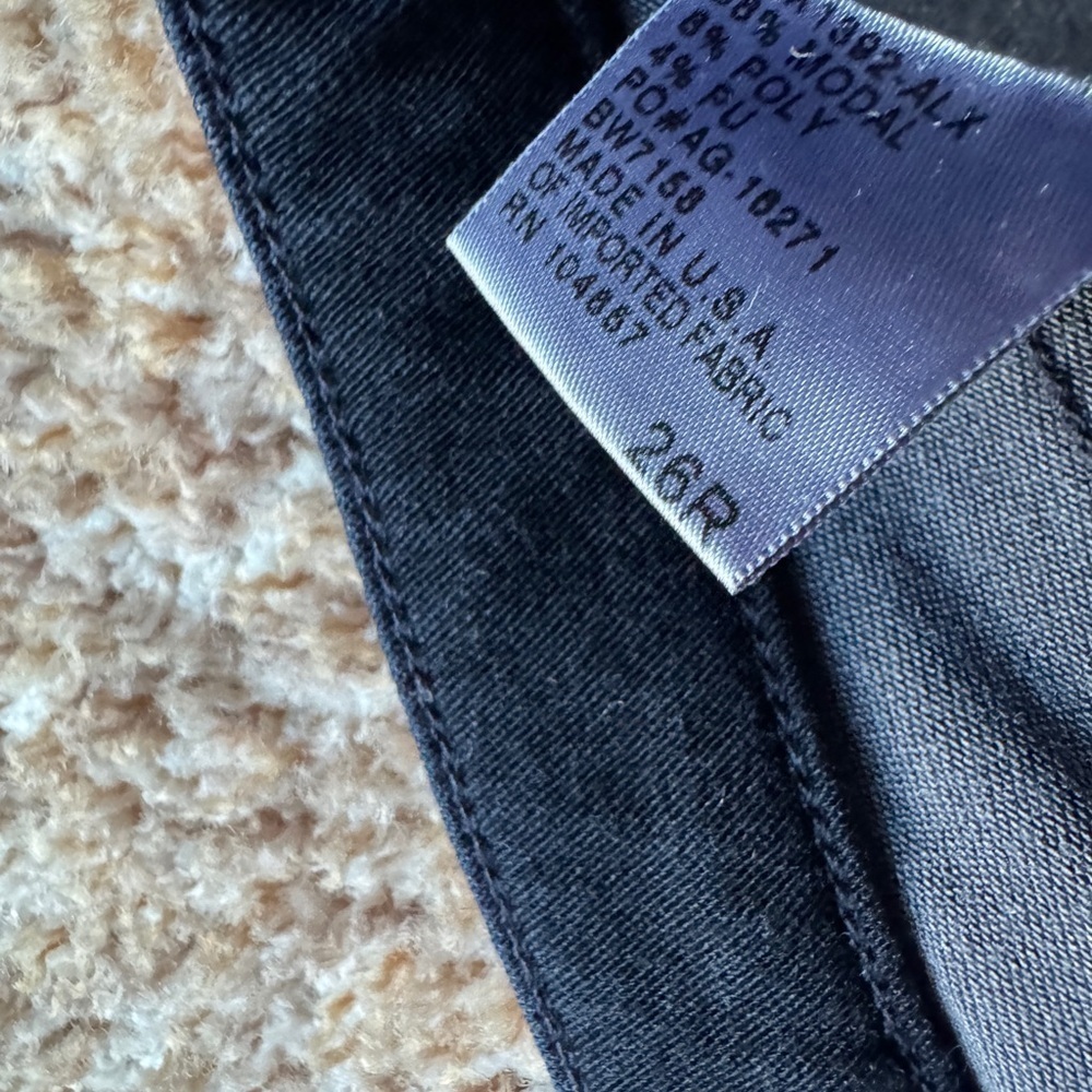 AG The Lux Ankle Skinny Super Skinny Legging size 26R - Picture 3 of 5